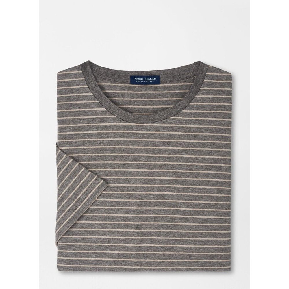 Peter Millar Colt Stripe T-Shirt Men’s XL Crown Crafted Gale New NWT $148 - Picture 3 of 13